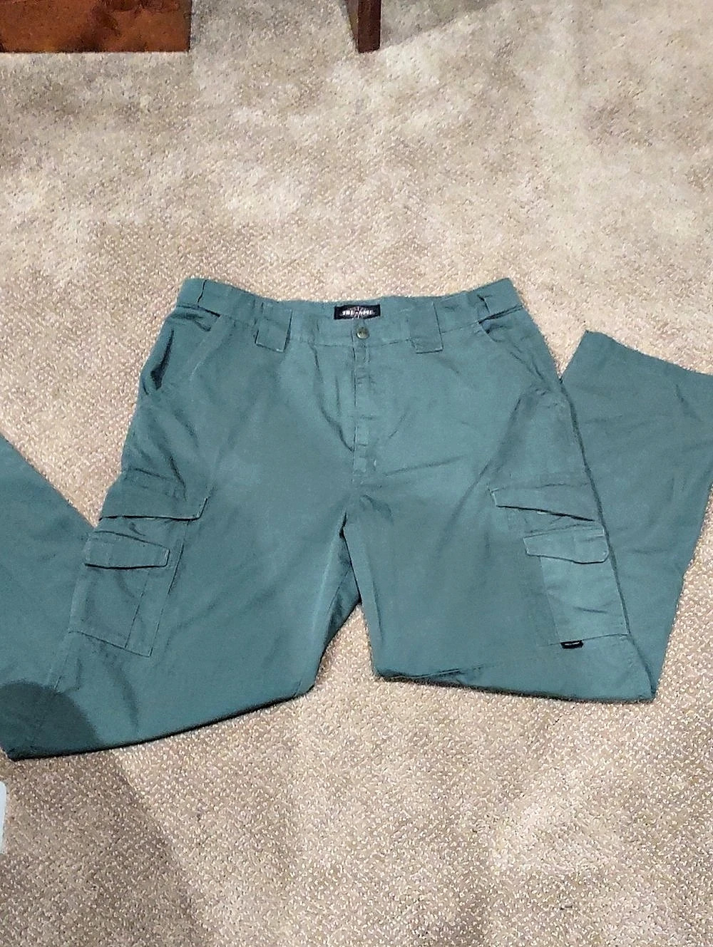 Tru-Spec 24-7 Series Original Tactical Pants Green Cargo, 36